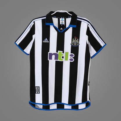 Maillot rétro Newcastle United Domicile 2000/01 - face avant