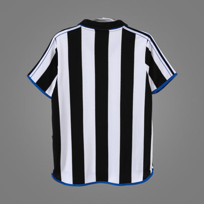Maillot rétro Newcastle United Domicile 2000/01 - dos