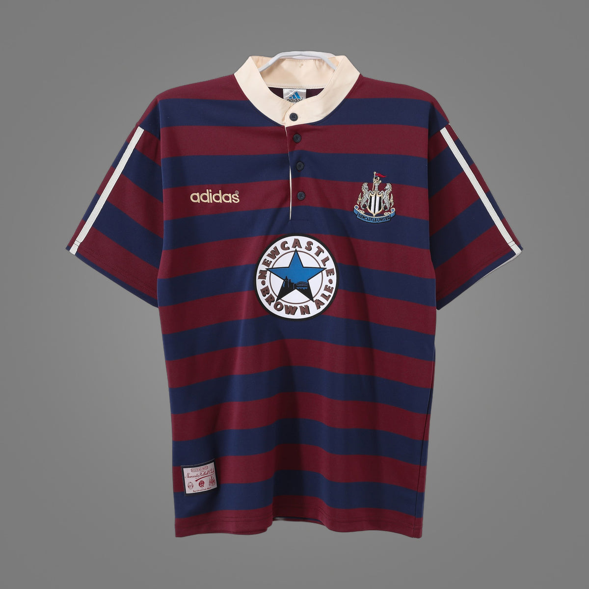 Maillot rétro Newcastle United Extérieur 1995/97 - face avant