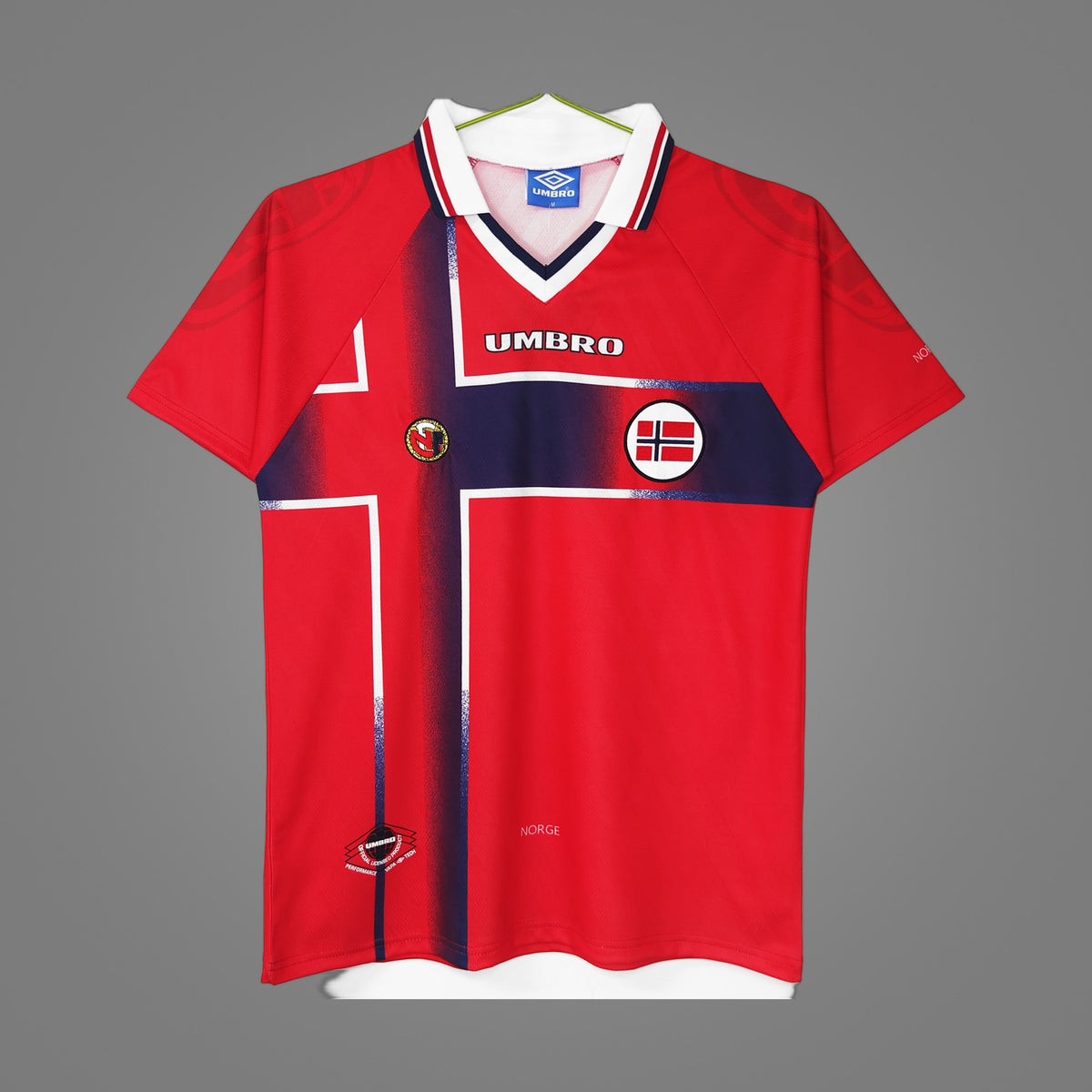 Maillot rétro Norvège Domicile 1997/98 - face avant