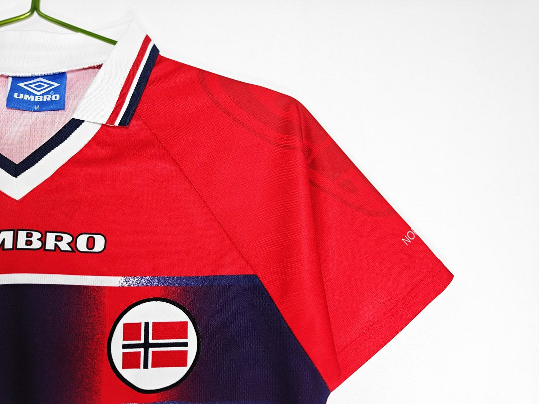 Maillot rétro Norvège Domicile 1997/98 - détail 2