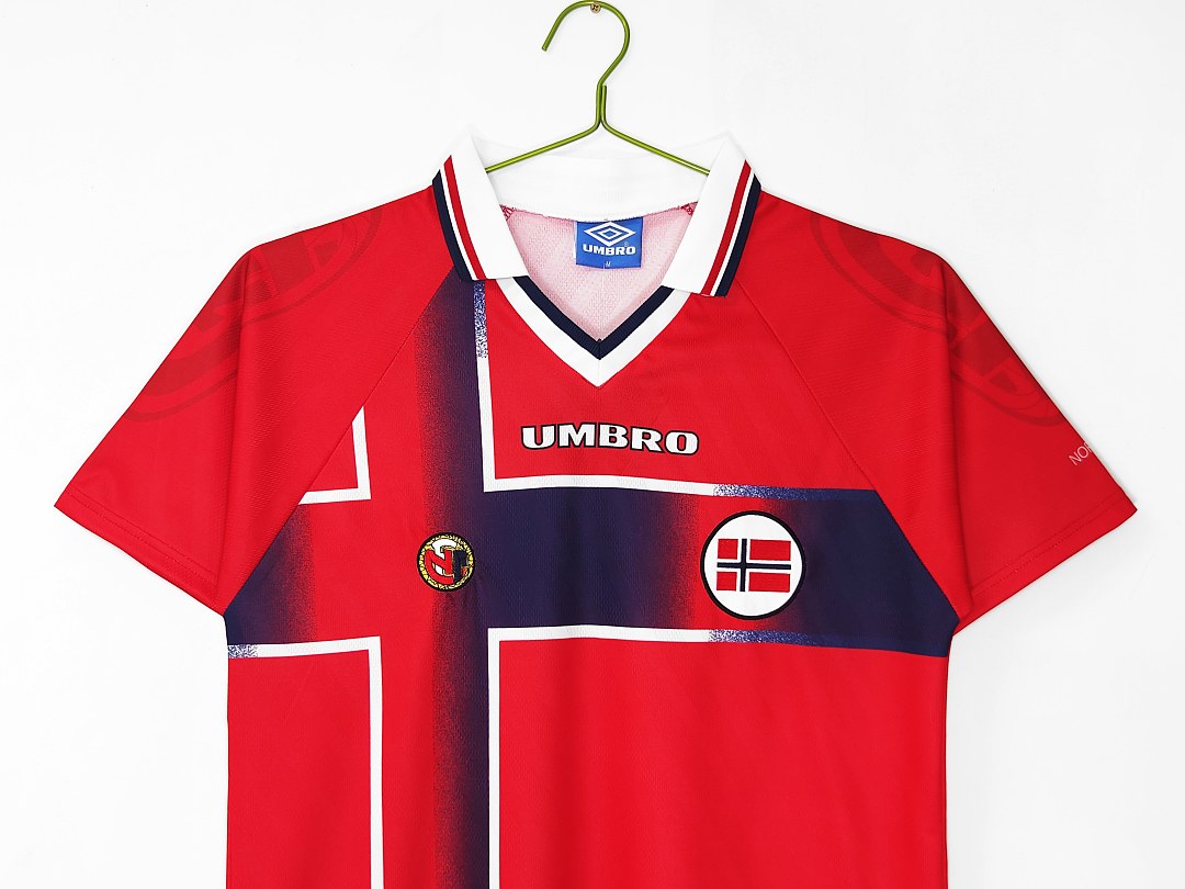 Maillot rétro Norvège Domicile 1997/98 - détail 3