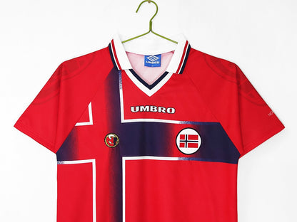 Maillot rétro Norvège Domicile 1997/98 - détail 3