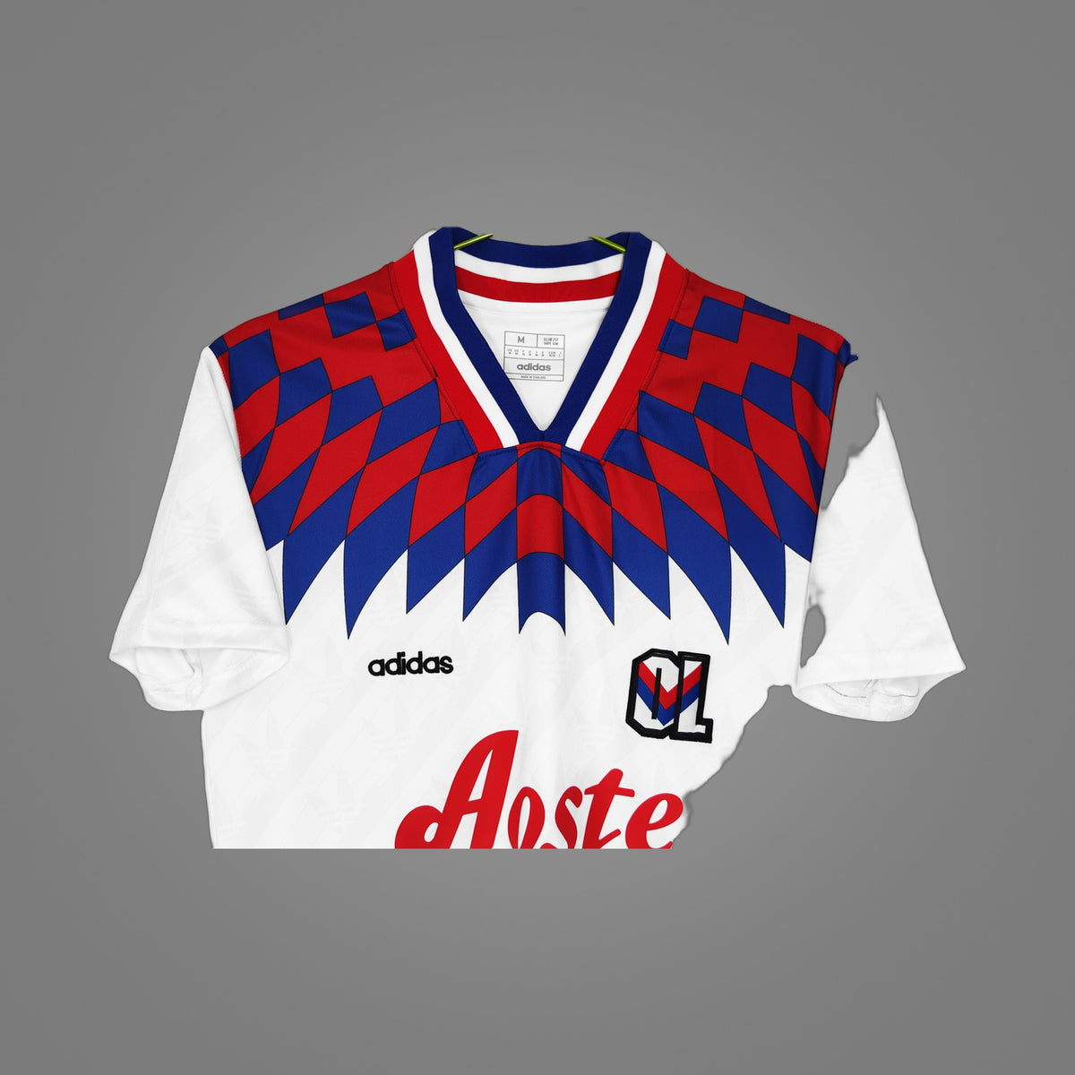 Maillot rétro Olympique Lyonnais Domicile 1995/96 - face avant