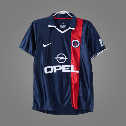 Maillot rétro Paris Saint-Germain Domicile 2001/02 - face avant