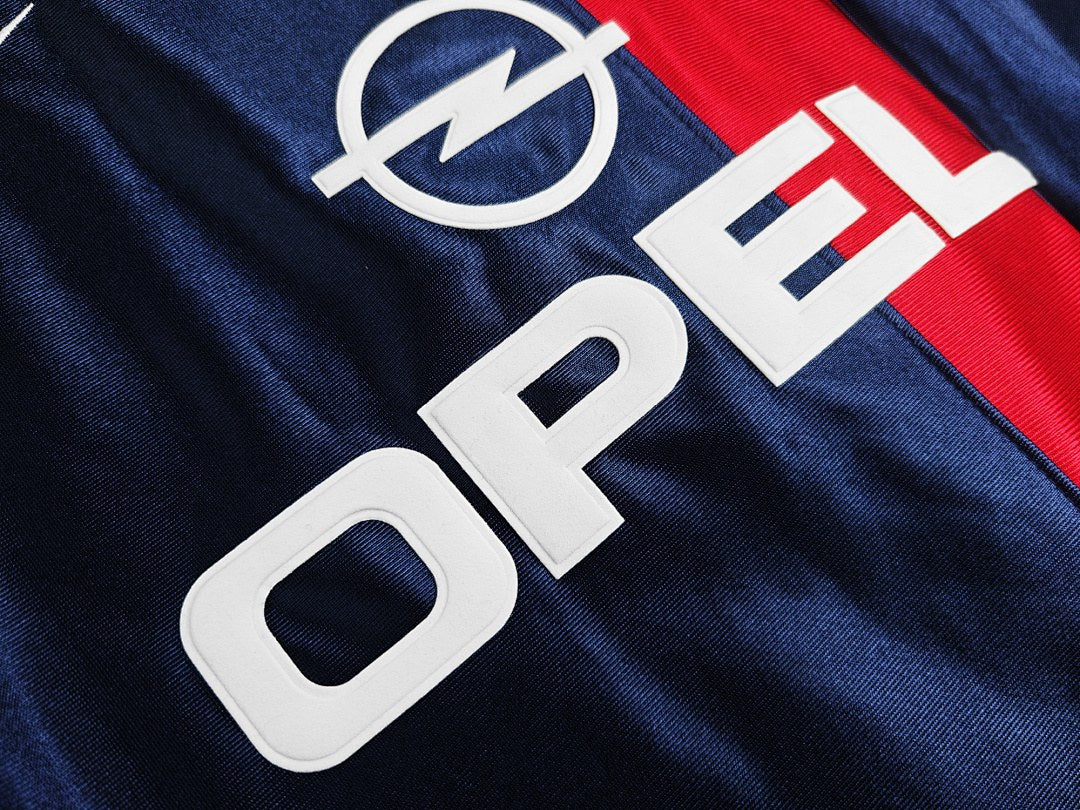 Maillot rétro Paris Saint-Germain Domicile 2001/02 Manches Longues - détail 2