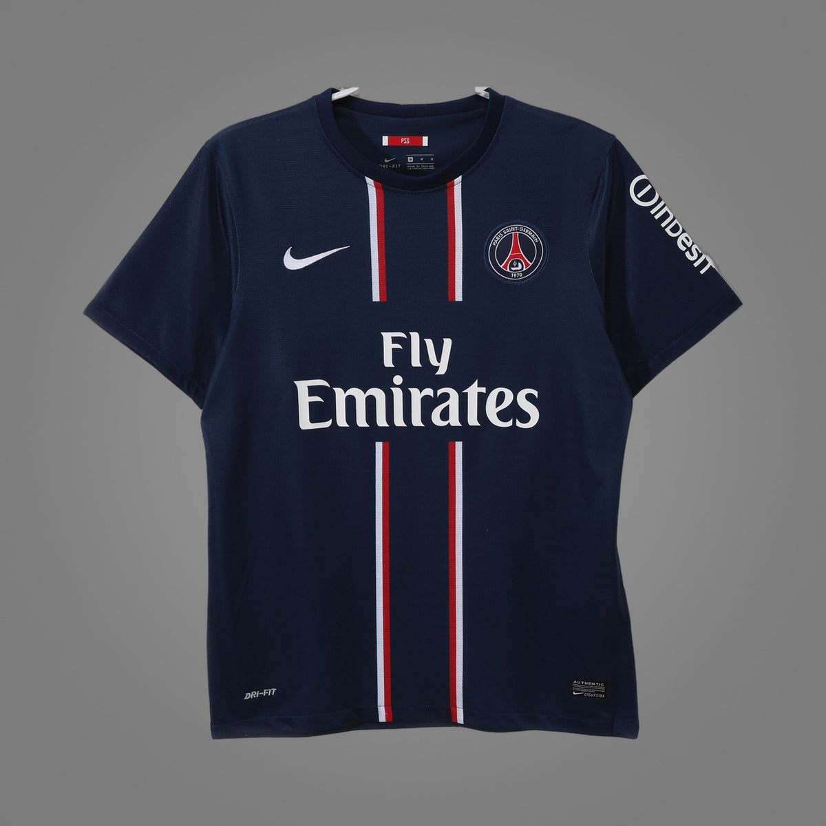 Maillot rétro Paris Saint-Germain Domicile 2012/13 - face avant