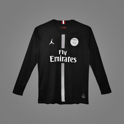 Maillot rétro Paris Saint-Germain Domicile 2018/19 Manches Longues - face avant