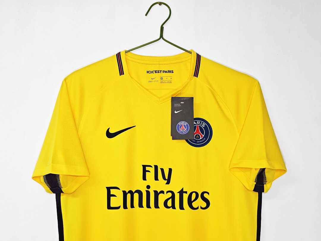 Maillot rétro Paris Saint-Germain Extérieur 2017/18 - détail 1