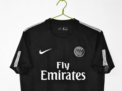 Maillot rétro Paris Saint-Germain Third noir 2017/18 - détail 2