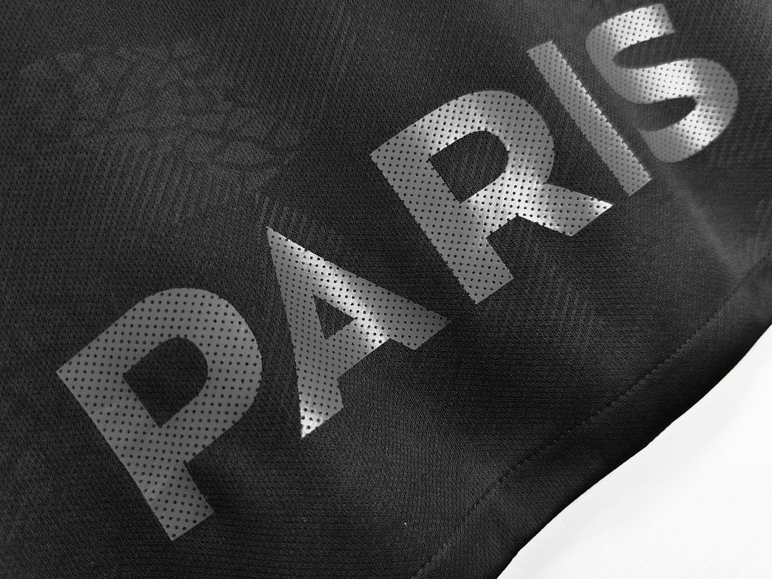 Maillot rétro Paris Saint-Germain Third noir 2017/18 - détail 3