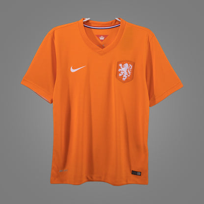 Maillot rétro Pays-Bas Domicile 2014 - face avant