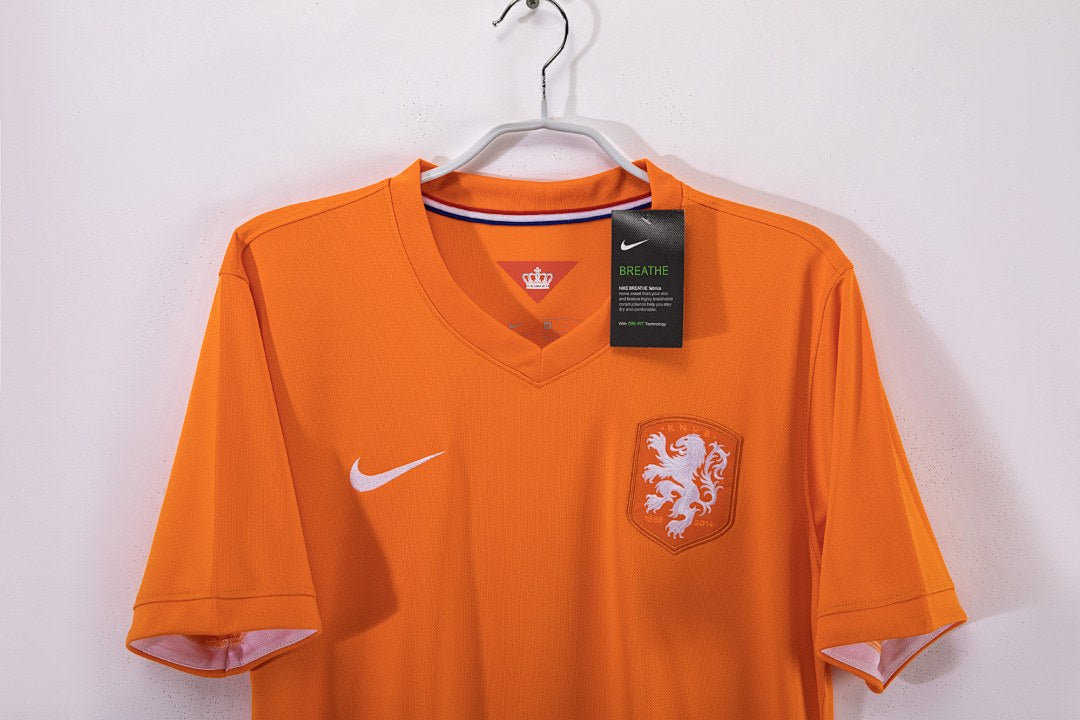 Maillot rétro Pays-Bas Domicile 2014 - détail 3
