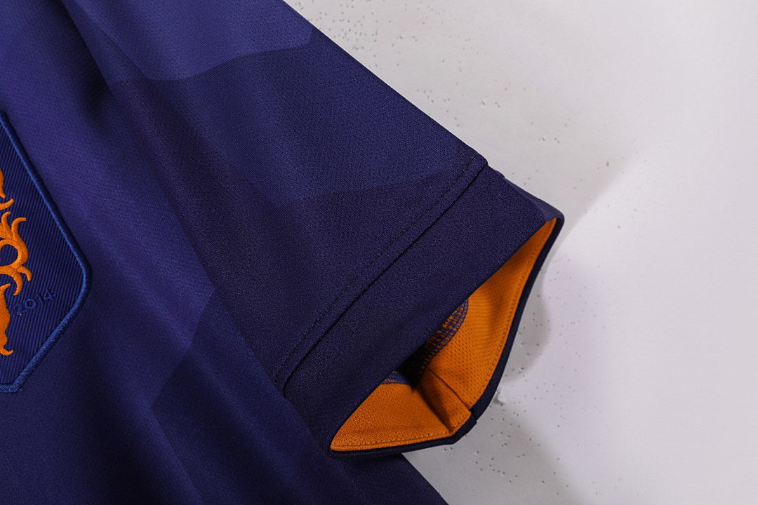 Maillot rétro Pays-Bas Extérieur 2014 - détail 2