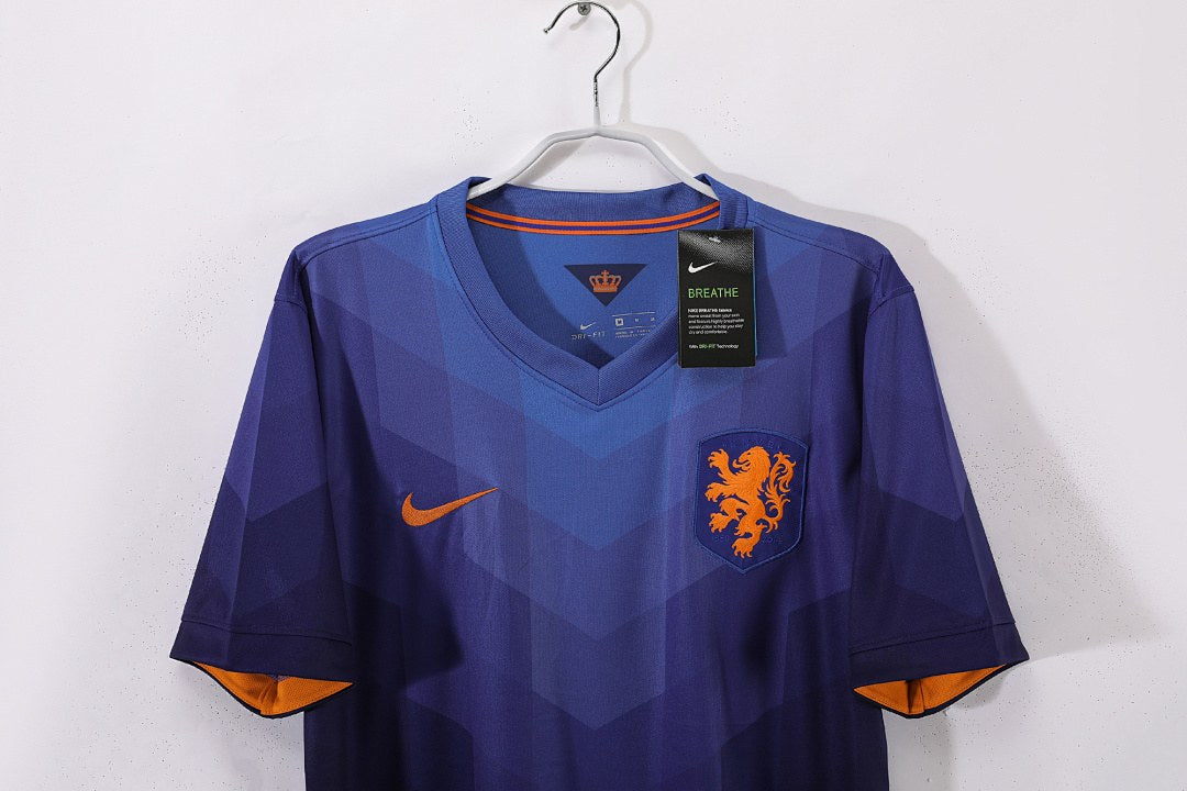 Maillot rétro Pays-Bas Extérieur 2014 - détail 3