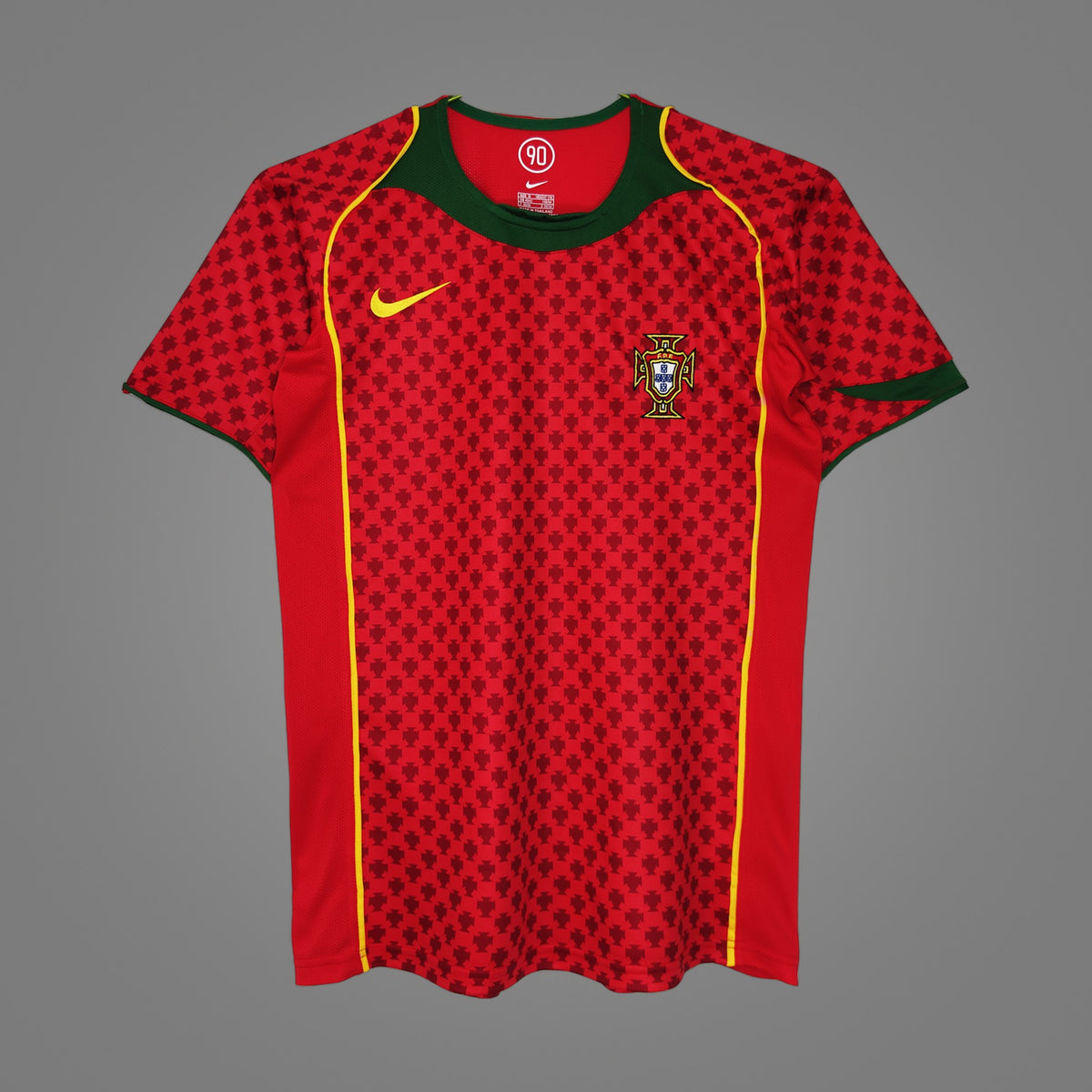 Maillot rétro Portugal Domicile 2004 - face avant