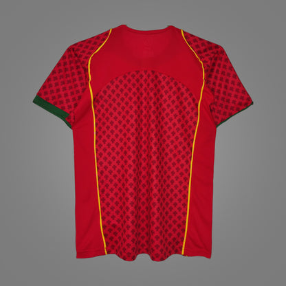 Maillot rétro Portugal Domicile 2004 - dos