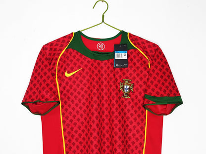Maillot rétro Portugal Domicile 2004 - détail 2