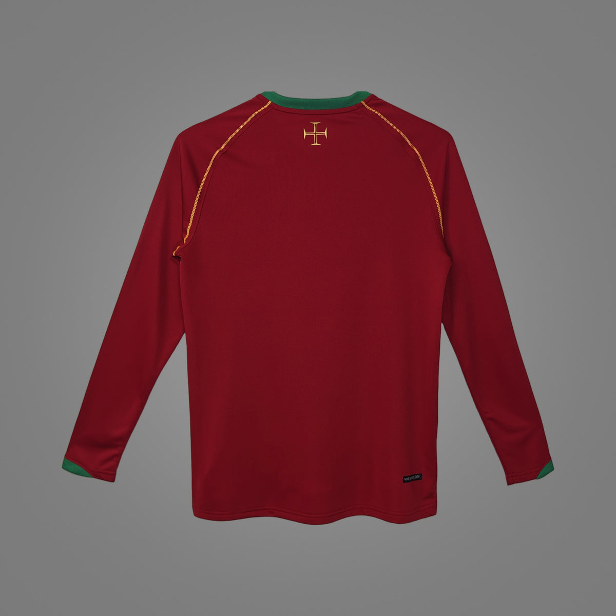 Maillot rétro Portugal Domicile 2006 Manches Longues - dos