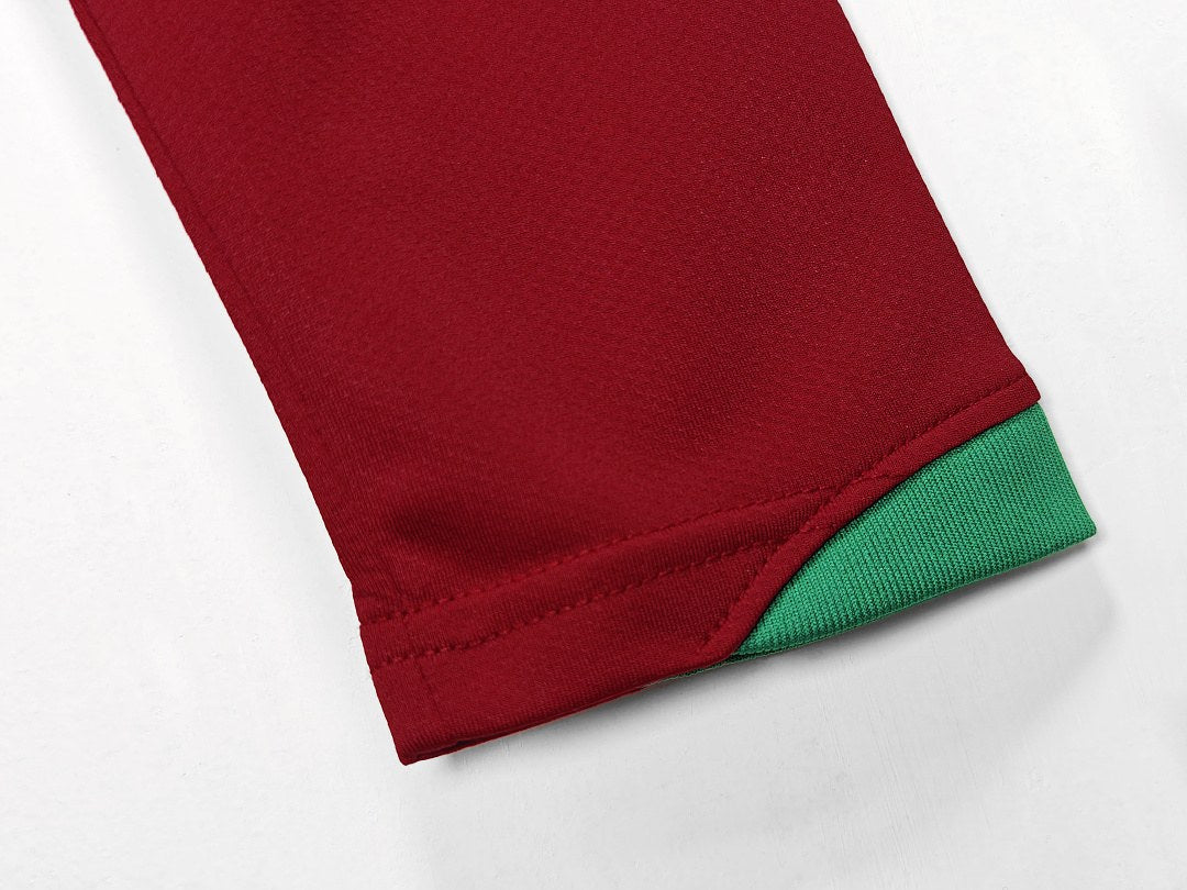 Maillot rétro Portugal Domicile 2006 Manches Longues - détail 3