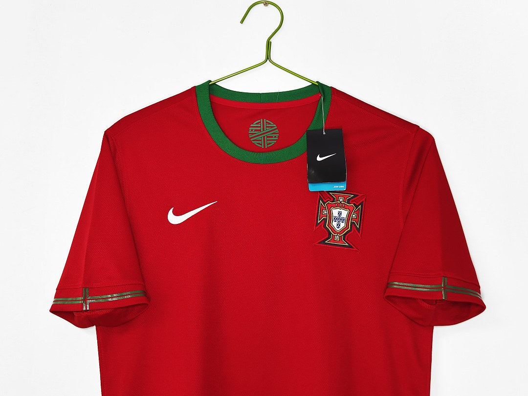 Maillot rétro Portugal Domicile 2012 - détail 1
