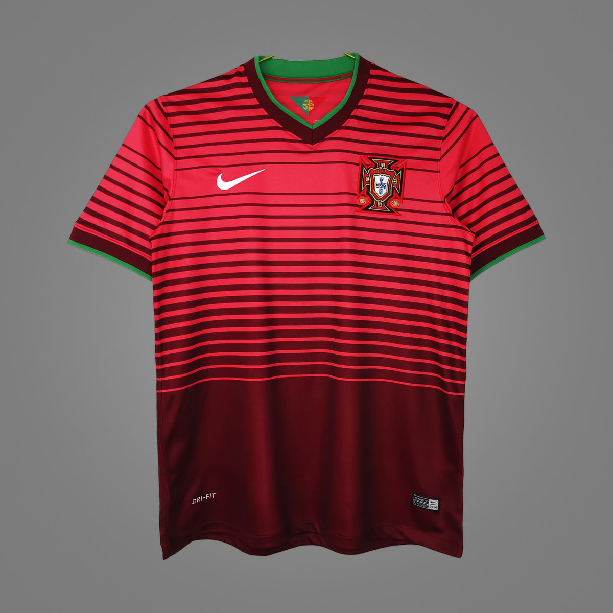 Maillot rétro Portugal Domicile 2014 - face avant