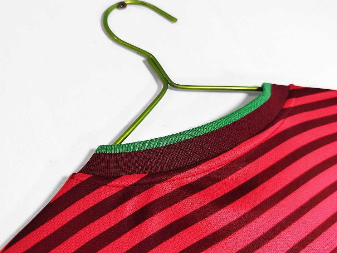 Maillot rétro Portugal Domicile 2014 Manches Longues - détail 1