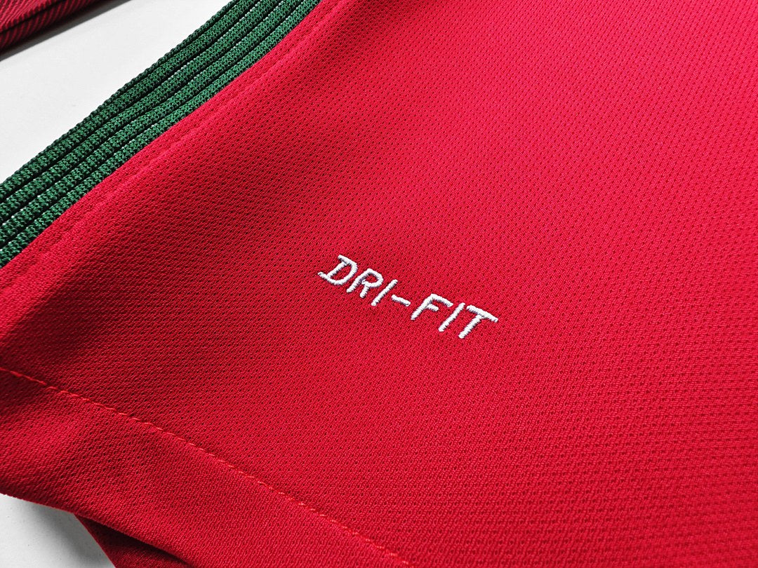 Maillot rétro Portugal Domicile 2016 Manches Longues - détail 3