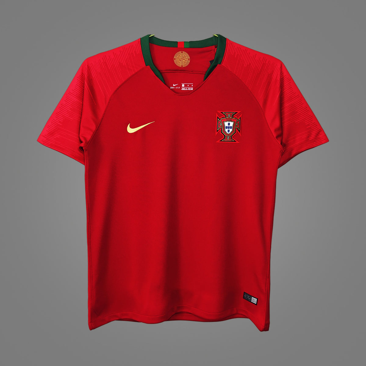 Maillot rétro Portugal Domicile 2018 - face avant