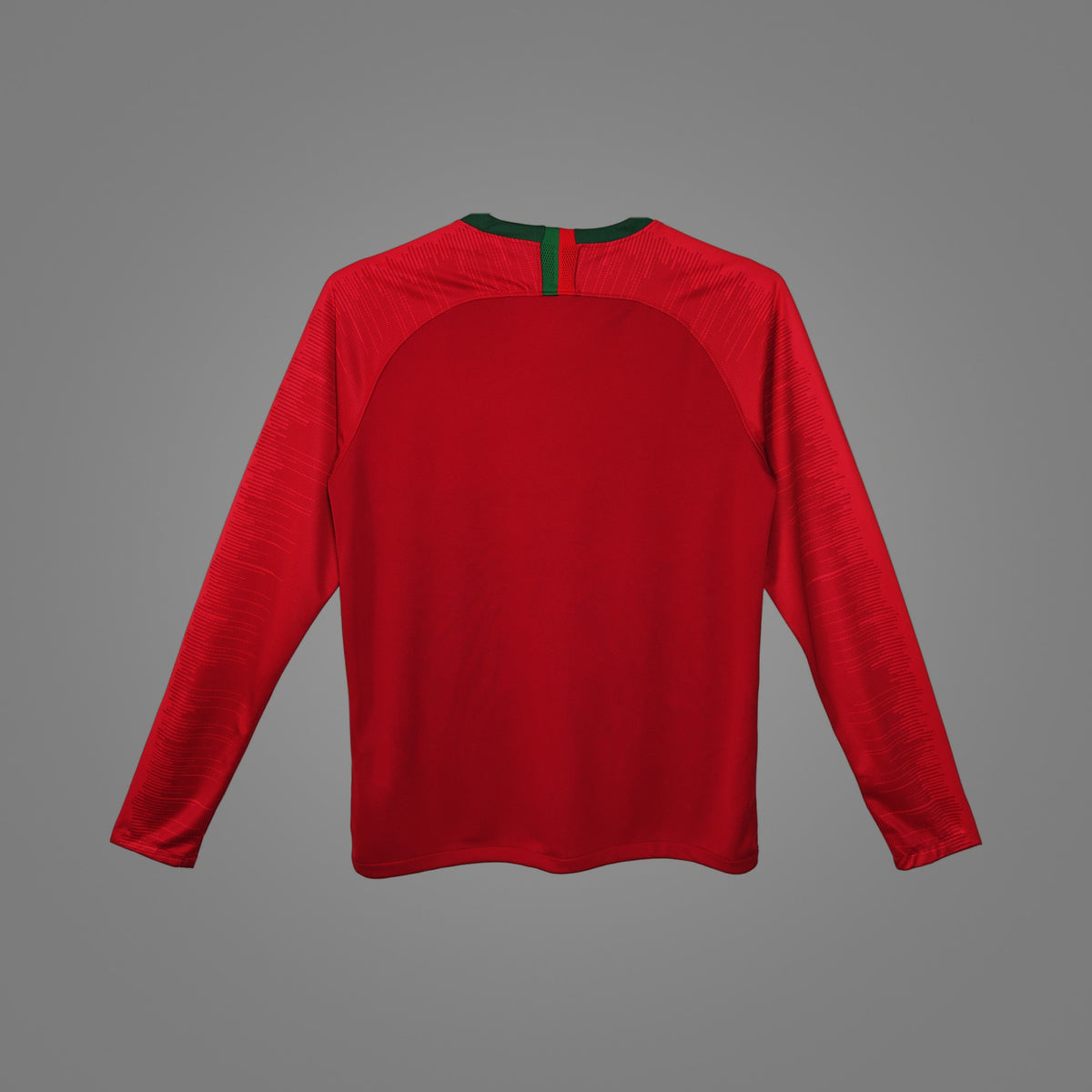Maillot rétro Portugal Domicile 2018 Manches Longues - dos