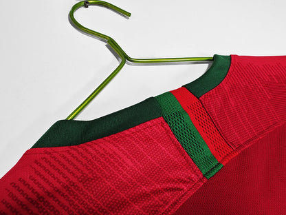 Maillot rétro Portugal Domicile 2018 Manches Longues - détail 1
