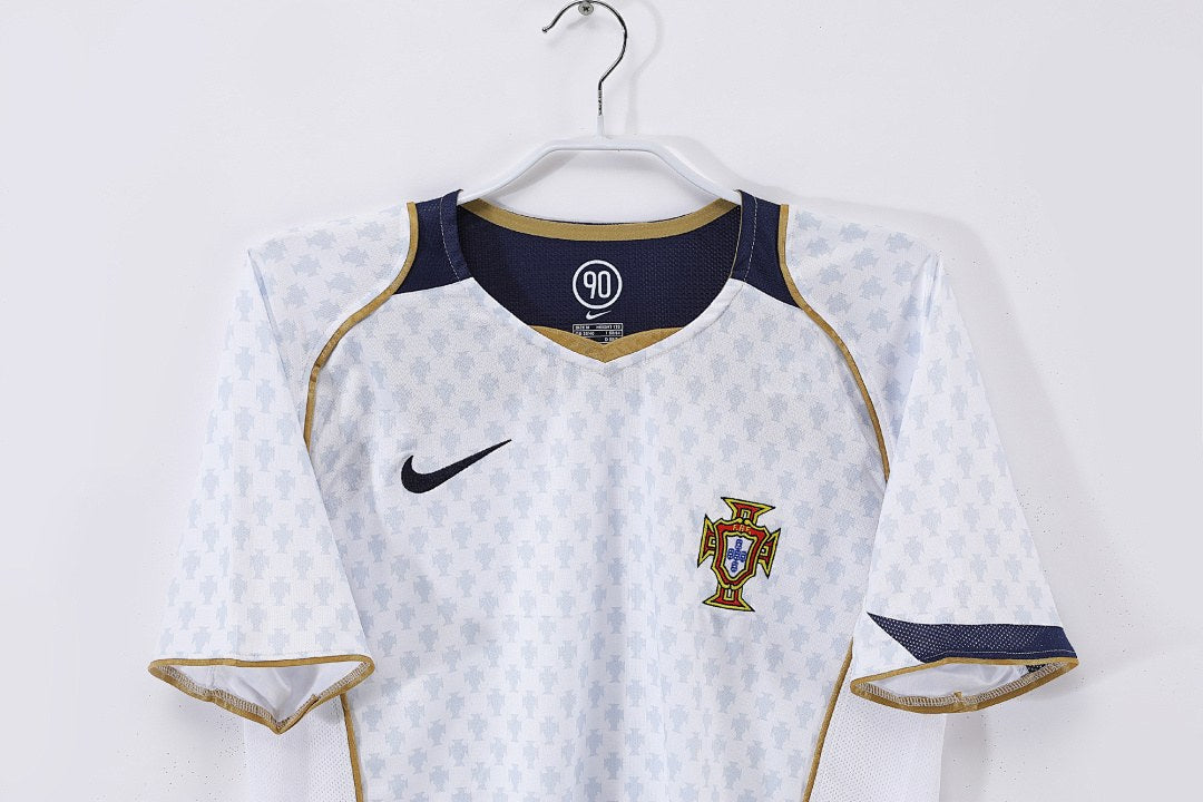 Maillot rétro Portugal Extérieur 2004 - détail 3