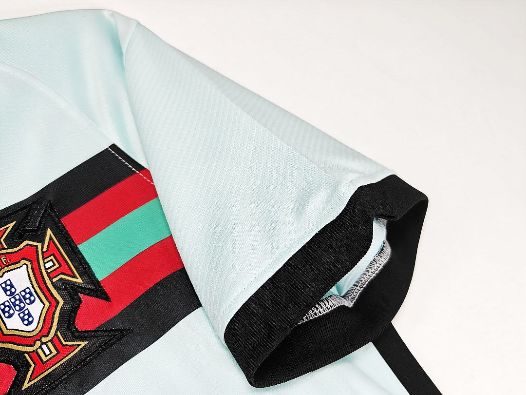 Maillot rétro Portugal Extérieur 2020 - détail 1