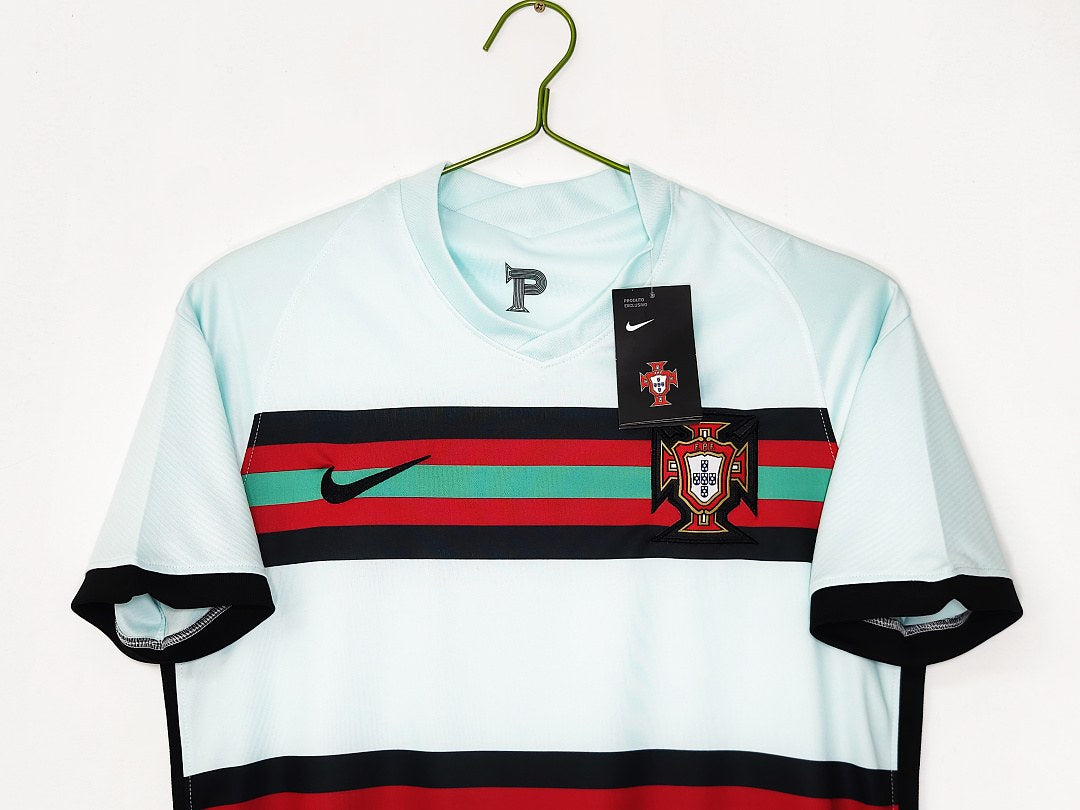 Maillot rétro Portugal Extérieur 2020 - détail 2