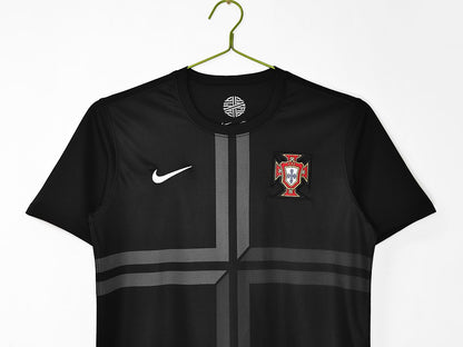 Maillot rétro Portugal Third noir 2012/13 - détail 2