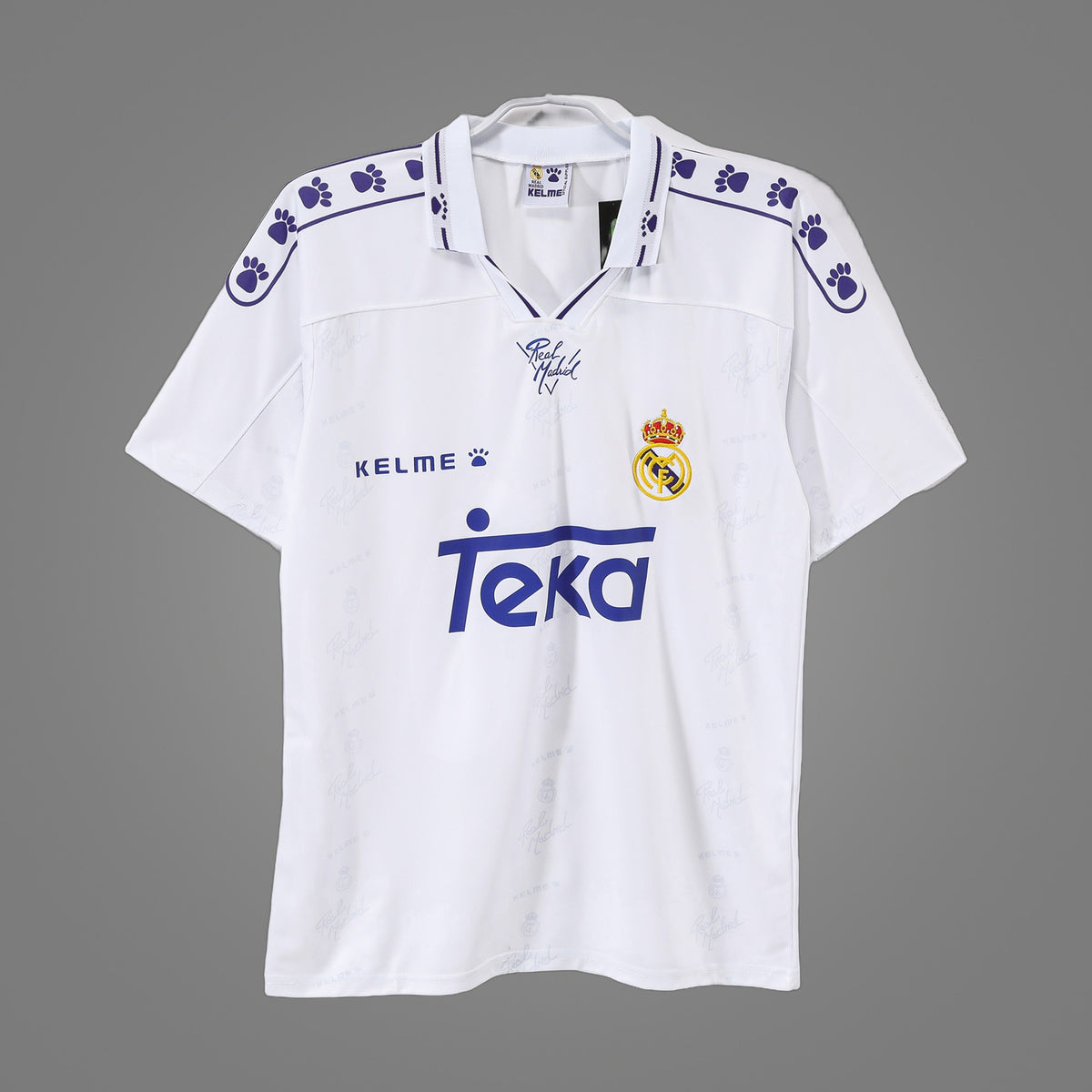 Maillot rétro Real Madrid Domicile 1994/96 - face avant