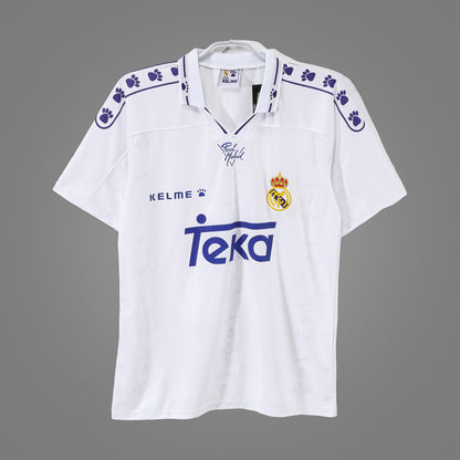 Maillot rétro Real Madrid Domicile 1994/96 - face avant