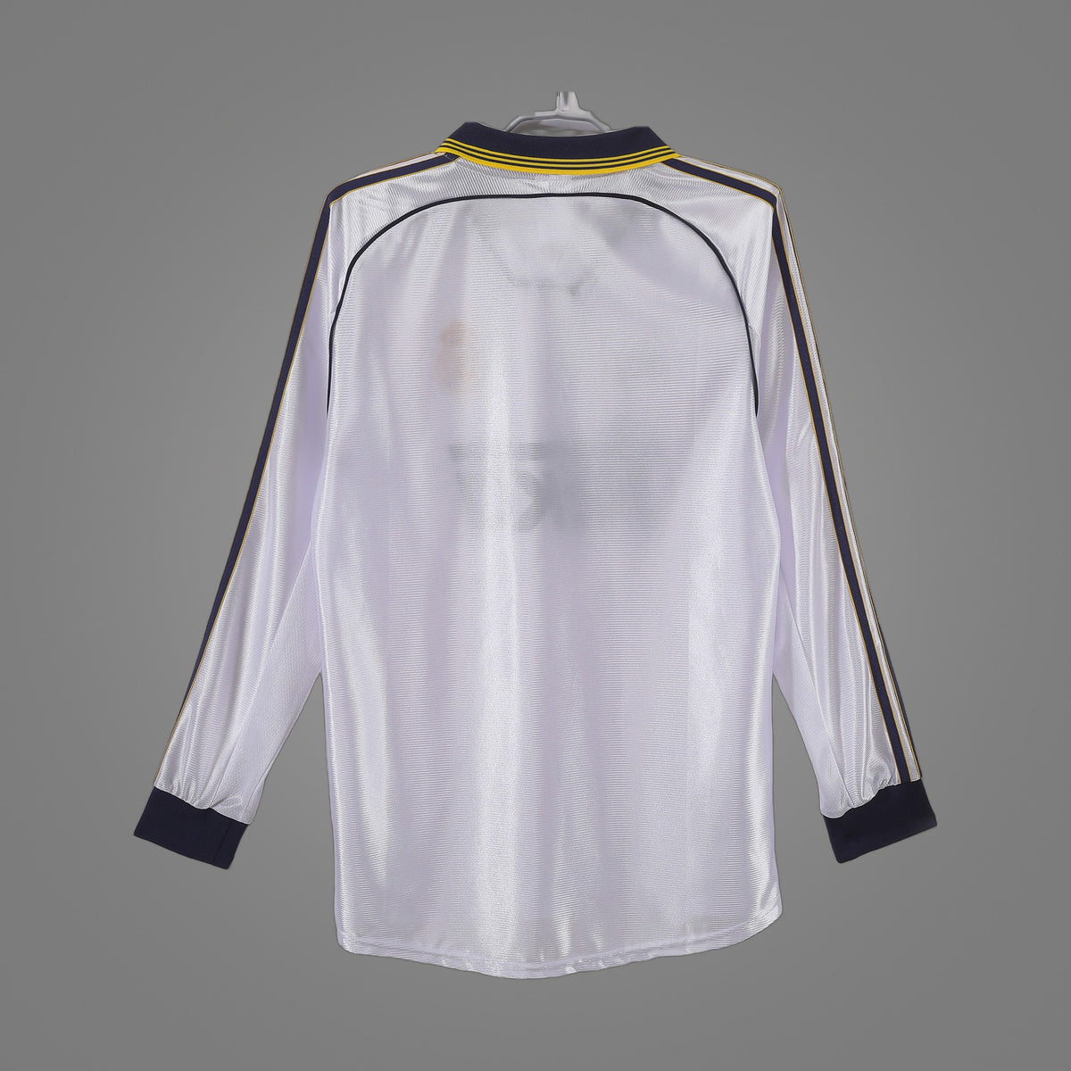 Maillot rétro Real Madrid Domicile 1998/00 Manches Longues - dos