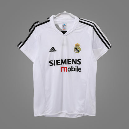 Maillot rétro Real Madrid Domicile 2004/05 - face avant