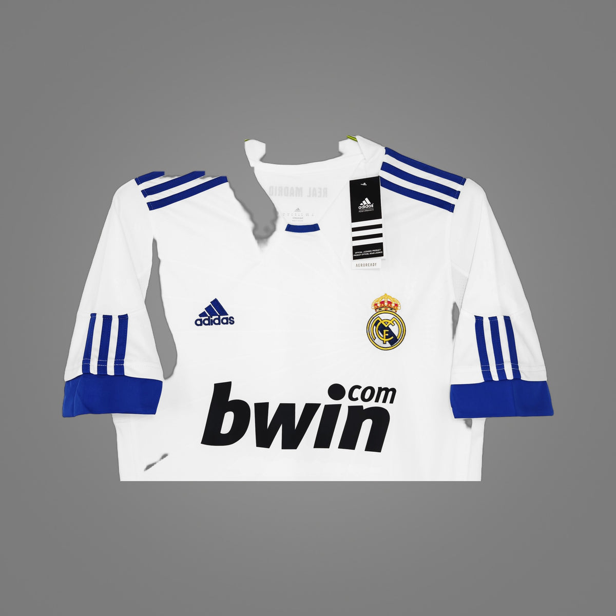 Maillot rétro Real Madrid Domicile 2010/11 - face avant