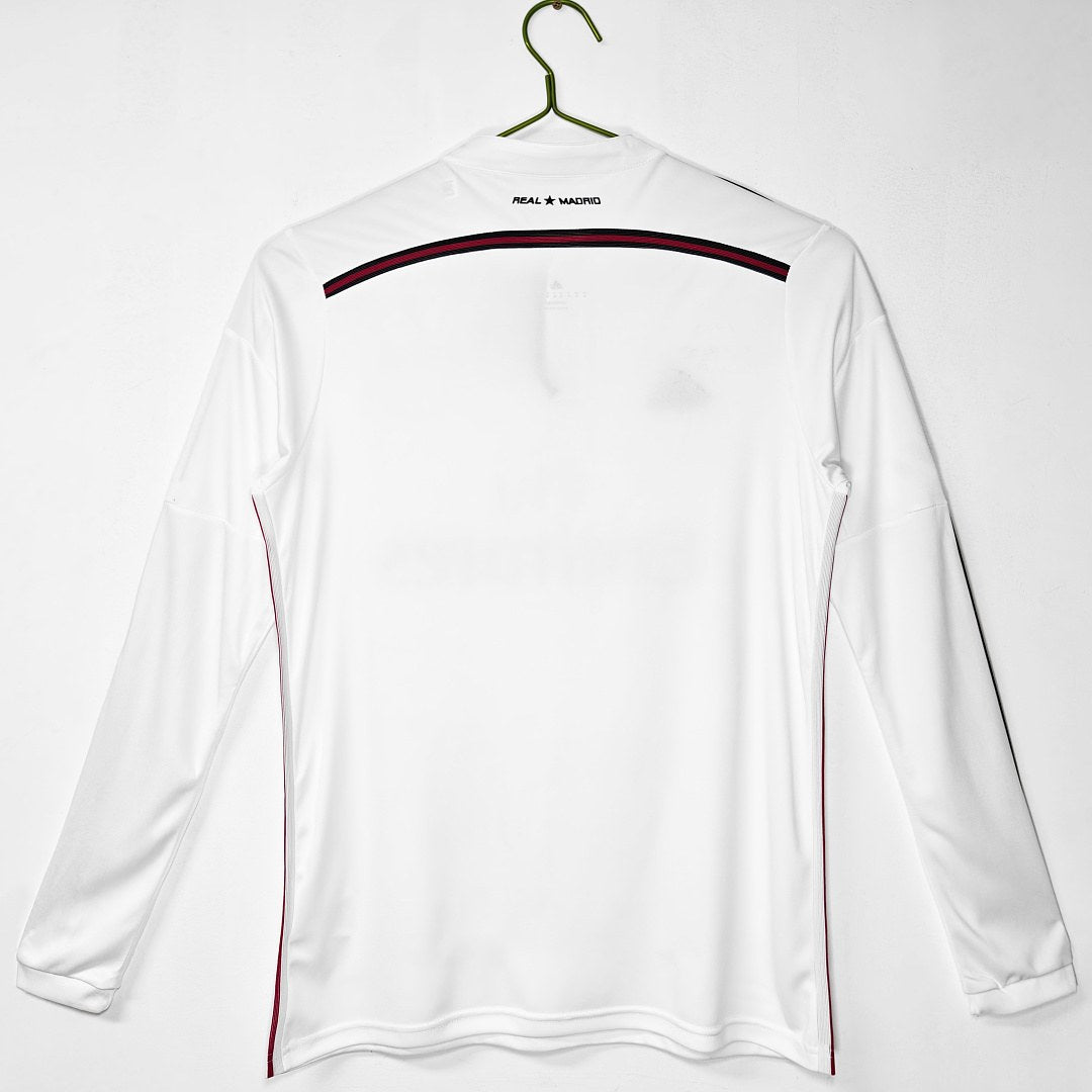 Maillot rétro Real Madrid Domicile 2014/15 Manches Longues - détail 1