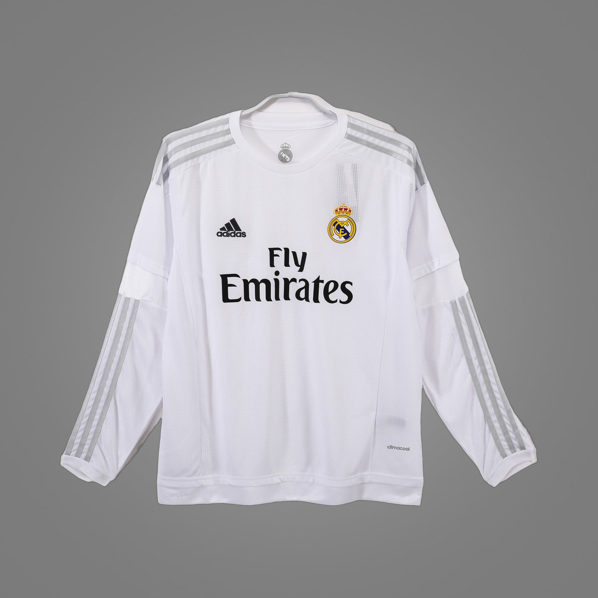 Maillot rétro Real Madrid Domicile 2015/16 Manches Longues - face avant