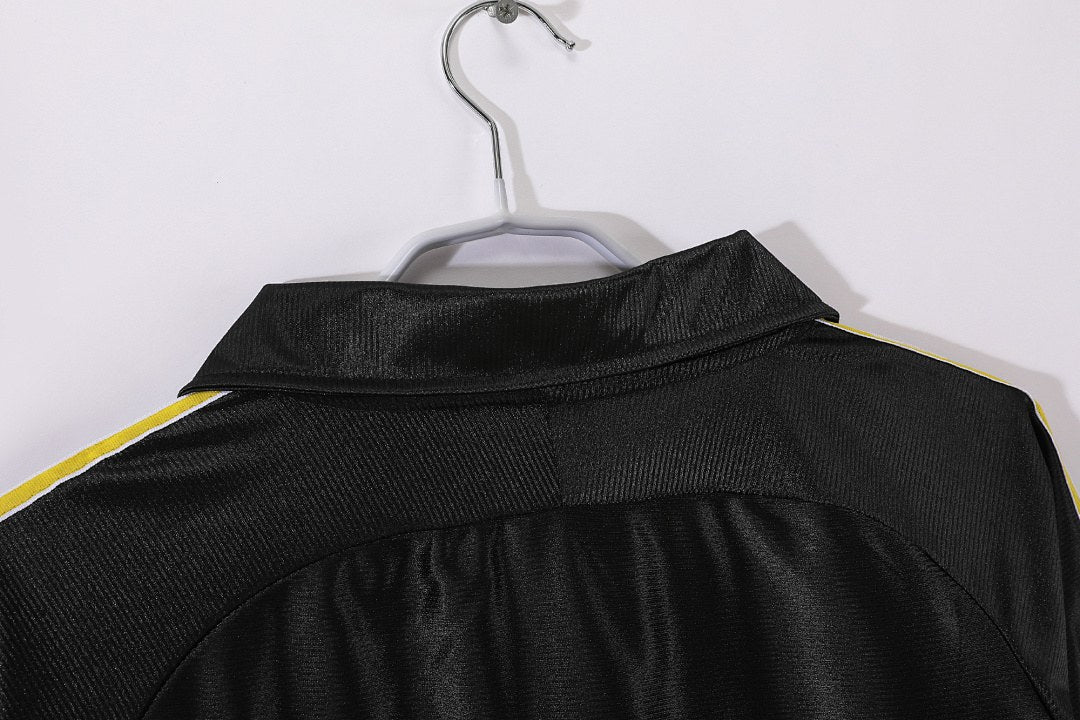 Maillot rétro Real Madrid Extérieur 1999/01 Manches Longues - détail 1