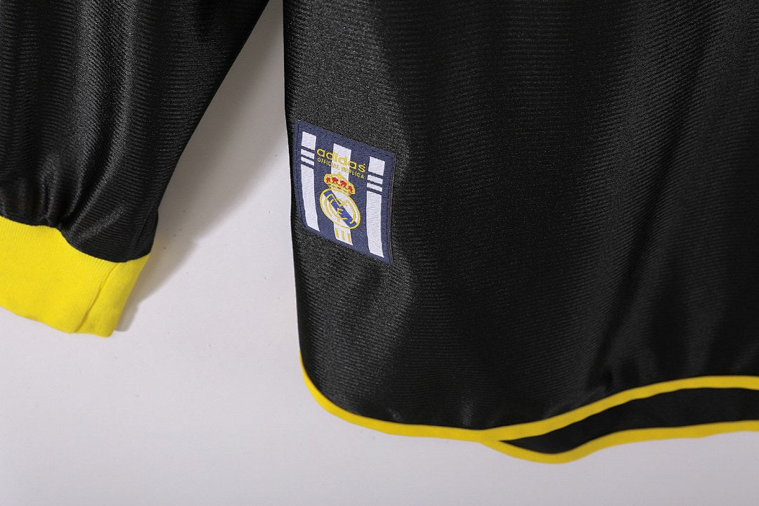 Maillot rétro Real Madrid Extérieur 1999/01 Manches Longues - détail 3