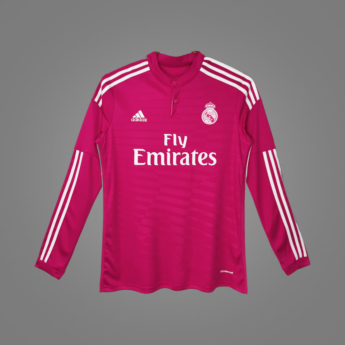 Maillot rétro Real Madrid Extérieur 2014/15 Manches Longues - face avant