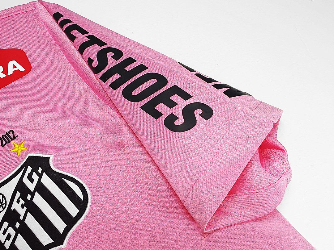 Maillot rétro Santos Rose 2013 - détail 1