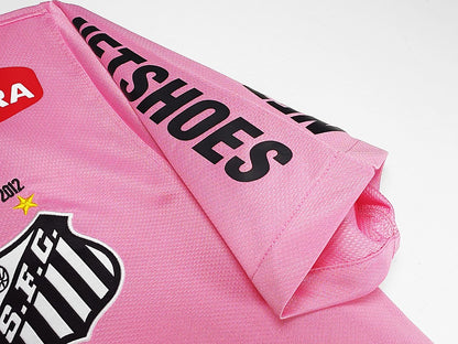 Maillot rétro Santos Rose 2013 - détail 1