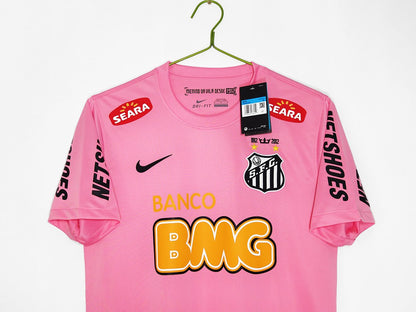Maillot rétro Santos Rose 2013 - détail 2