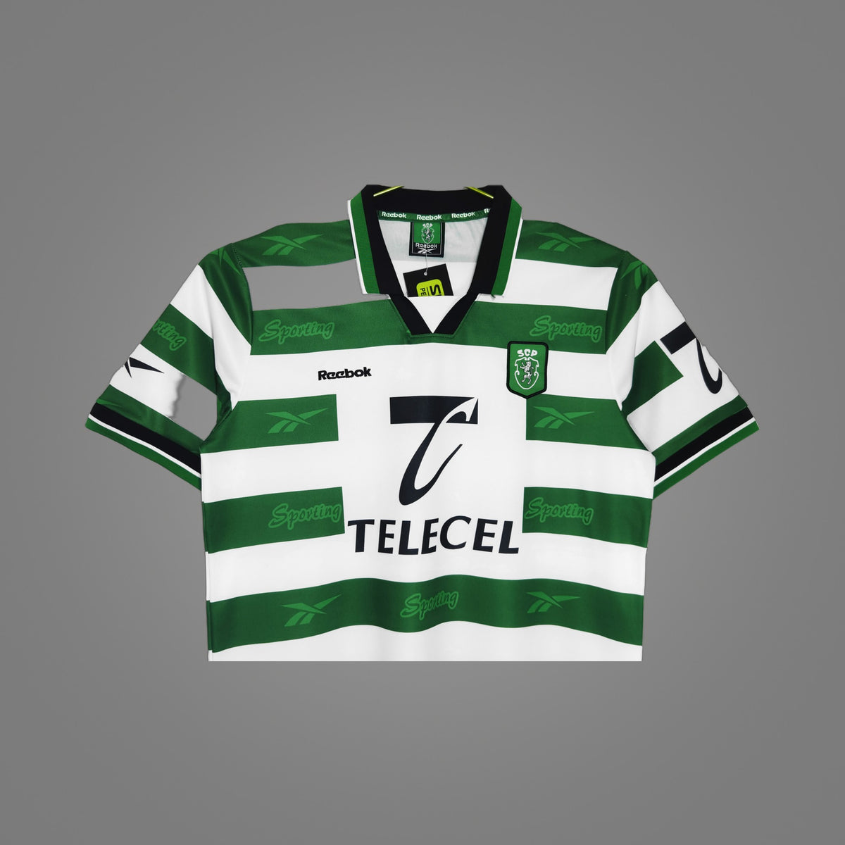 Maillot rétro Sporting CP Domicile 1999/00 - dos