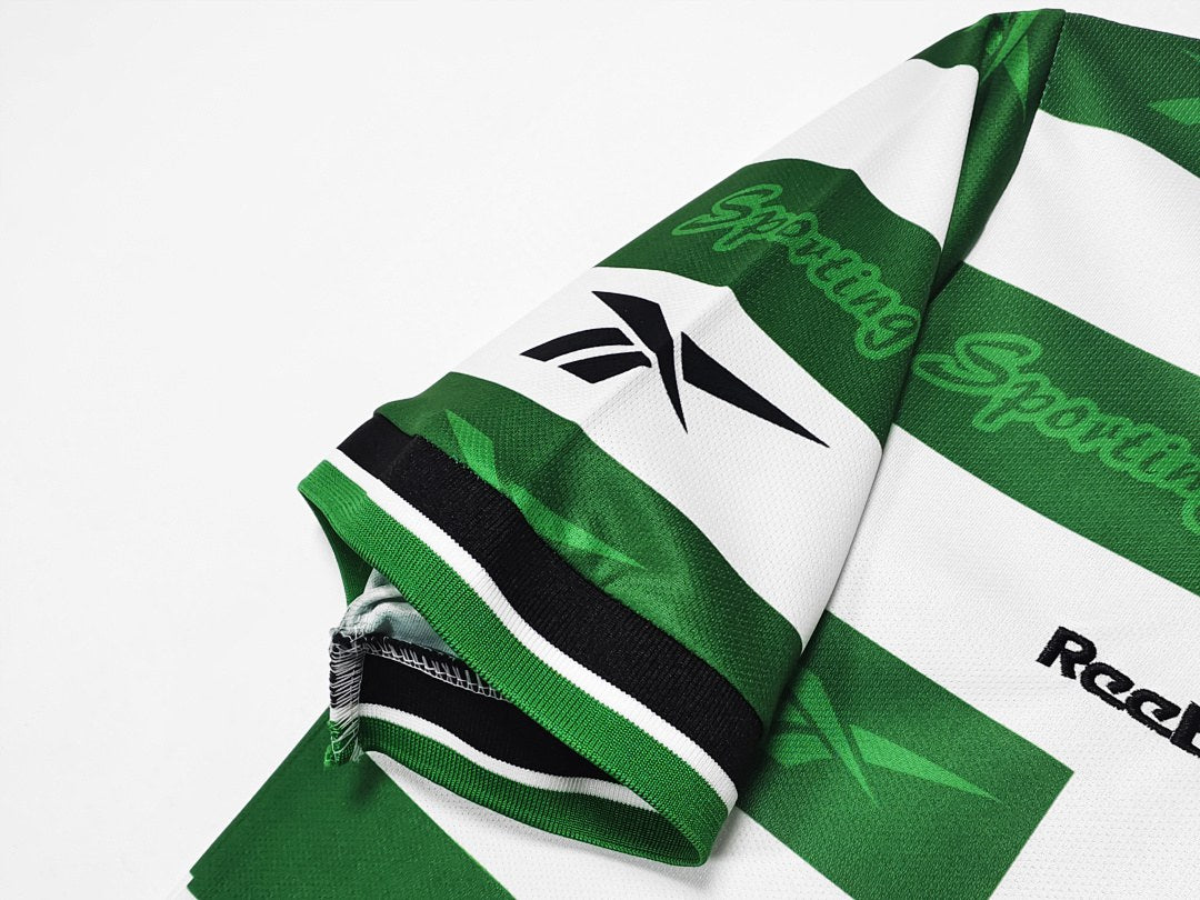 Maillot rétro Sporting CP Domicile 1999/00 - détail 1